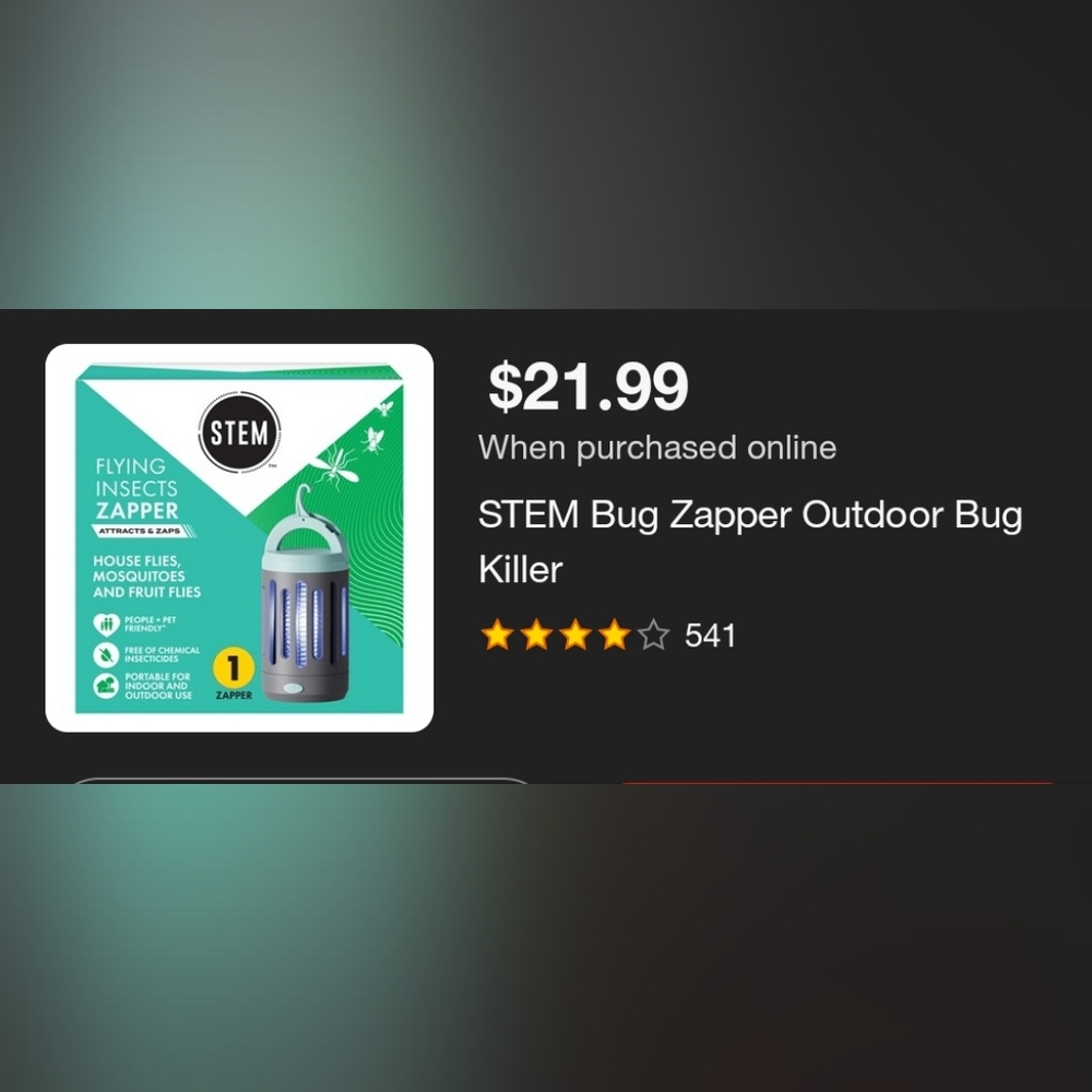 STEM Flying Insects Zapper. - Picture 5 of 5